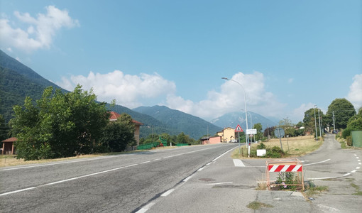 Un tratto dove le auto procedono a forte velocità