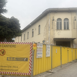 Il cantiere del Cinema Trento di Torre Pellice