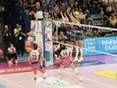 Sorokaite attacca contro il muro di Milano (foto di Christian Bosio)