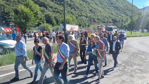 La manifestazione del 17 settembre 2022 a Villar Perosa