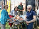 Da sinistra Paola Fiaschi, Erica Soave, Renato Gonnet e Maria Teresa Peloso Da sinistra Paola Fiaschi, Erica Soave, Renato Gonnet e Maria Teresa Peloso