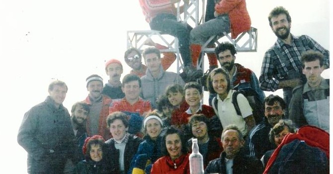 Il Cai a Pelvo d'Elva nel 1986 Il Cai a Pelvo d'Elva nel 1986