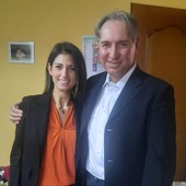 Fabrizio Schiavo con Virginia Raggi Fabrizio Schiavo con Virginia Raggi