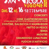 Vigone celebra San Nicola: cinque giorni di spettacoli, musica e sapori