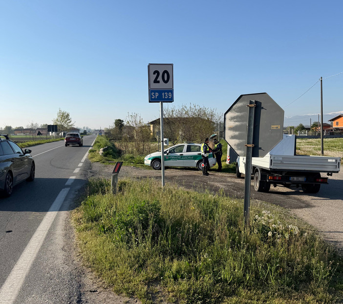 Controlli sulle Provinciali a Vigone: una quarantina di verbali Controlli sulle Provinciali a Vigone: una quarantina di verbali