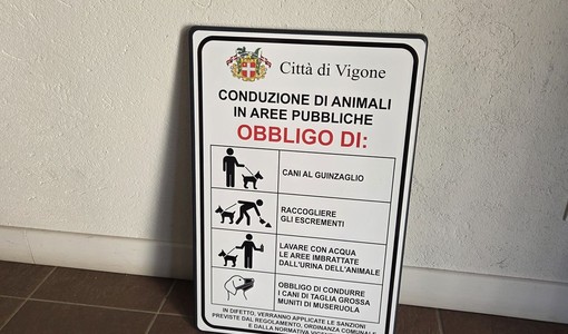 Uno dei nuovi cartelli