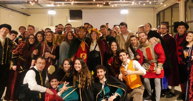 Le maschere alla festa del 17 gennaio