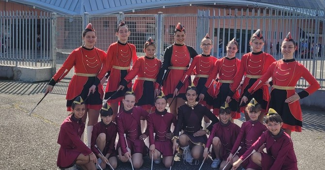 Le majorettes di Villafranca