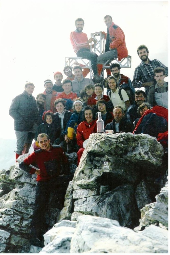 Il Cai a Pelvo d'Elva nel 1986 Il Cai a Pelvo d'Elva nel 1986