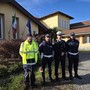 La Polizia locale fuori dalle medie, prima dell’incontro