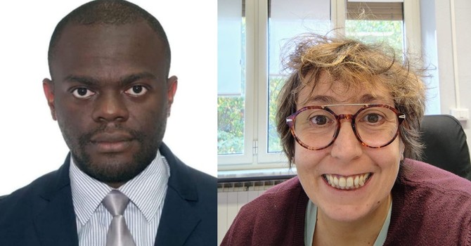 Da sinistra, Dongmo e Tarallo