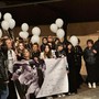 La manifestazione di lunedì scorso, in ricordo della coppia