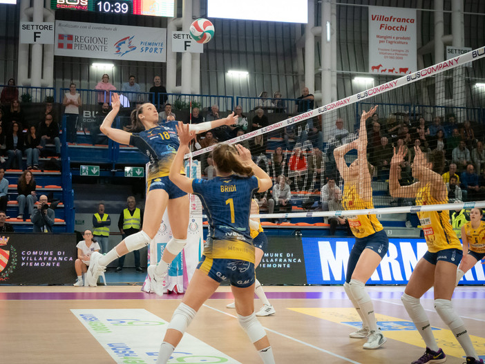 Un punto dell’andata tra Monviso e Conegliano (foto di Christian Bosio) Un punto dell’andata tra Monviso e Conegliano (foto di Christian Bosio)