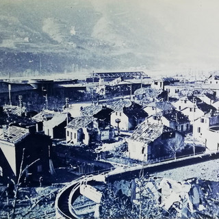 Il Villaggio Giovanni Agnelli bombardato