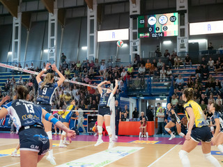 Ricci in palleggio (foto di Christian Bosio)