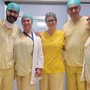 Infermieri e anestesisti dell'ospedale Santa Croce di Moncalieri