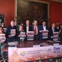 Qualche momento della presentazione della 25ª rassegna di &quot;Coloratissimo autunno&quot; a Fossano