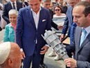 Cirio incontra Papa Francesco: &quot;Ha benedetto la fiaccola delle Universiadi invernali Torino 2025&quot;