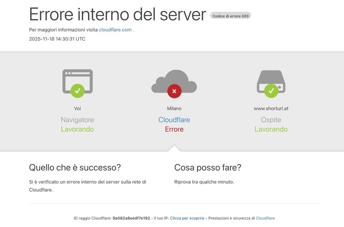 Chatgpt e altri siti ko per problemi legati alla società che si occupa di sicurezza Chatgpt e altri siti ko per problemi legati alla società che si occupa di sicurezza