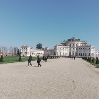 Una bella immagine del parco della Palazzina di Stupinigi