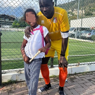Portiere con bambina