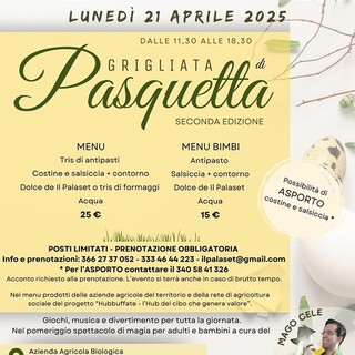 Grigliata di Pasquetta a Bricherasio: ultimi posti disponibili