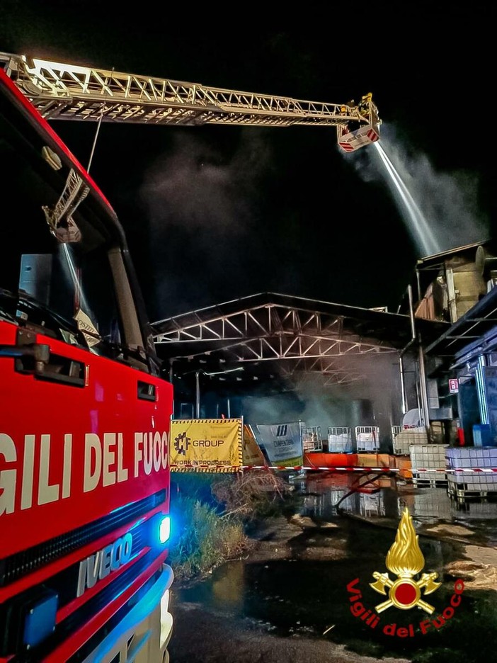 Incendio alla Teksid Aluminium di Carmagnola Incendio alla Teksid Aluminium di Carmagnola