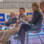 Il direttore generale del Monviso Volley Gianni Fattori e il Presidente Enrico Galleano