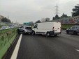 Incidente lungo la tangenziale di Torino all'altezza di Collegno Incidente lungo la tangenziale di Torino all'altezza di Collegno