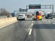 Auto travolge mezzo del cantiere: traffico in tilt sulla tangenziale sud