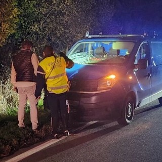 Il tratto di strada Revigliasco dove si è verificato l'incidente