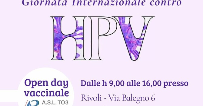 La locandina delle iniziative organizzate dall'Asl To3