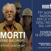 La locandina della Giornata per ricordare le vittime degli incidenti sul lavoro La locandina della Giornata per ricordare le vittime degli incidenti sul lavoro