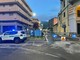 Strada chiusa per una perdita d'acqua
