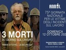 La locandina della Giornata per ricordare le vittime degli incidenti sul lavoro
