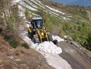 Lavori in corso per la riapertura della sp 173 dell'Assietta
