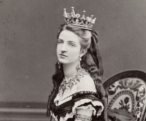 Una immagine d'epoca di Margherita di Savoia
