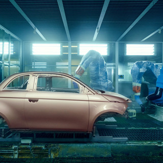 catena di montaggio automotive