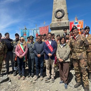 Il presidente Nicco al Colle dell'Assietta