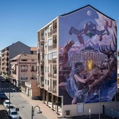 Nichelino dedica un murale al gioiello del territorio: la Palazzina di Stupinigi