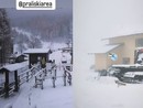 Da Prali a Sestriere e Noasca, è arrivata la prima neve. Chiuso il Moncenisio