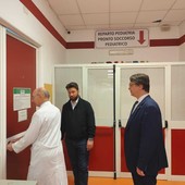 La visita del presidente Nicco e dell'assessore Riboldi