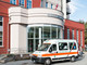 L'ingresso dell'ospedale Agnelli di Pinerolo L'ingresso dell'ospedale Agnelli di Pinerolo