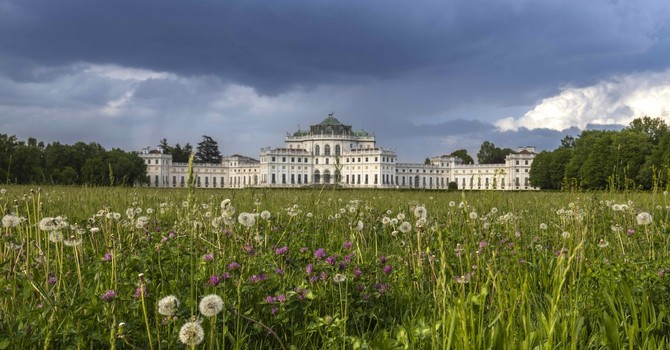 Una bellissima immagine della Palazzina di Caccia di Stupinigi