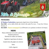 Torna il pranzo campagnolo a Bricherasio, in occasione del raduno dei trattori