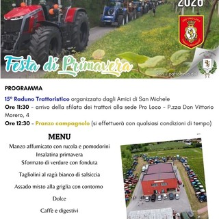 Torna il pranzo campagnolo a Bricherasio, in occasione del raduno dei trattori