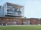 Un rendering del futuro ospedale di Cambiano