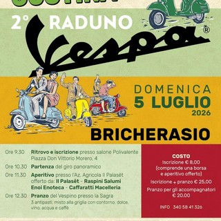 A Bricherasio la vespa torna a rombare: è in arrivo il raduno della Sagra della Costina