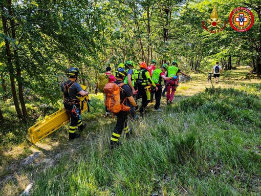 Escursionista precipita in un vallone: trasportata al Cto in codice rosso