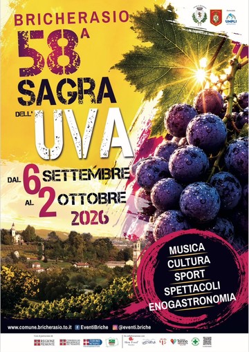 Uva, carri e sapori: Bricherasio brinda alla sua Sagra Uva, carri e sapori: Bricherasio brinda alla sua Sagra